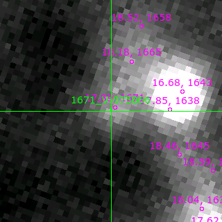 V-075866 in filter B on MJD  57634.380