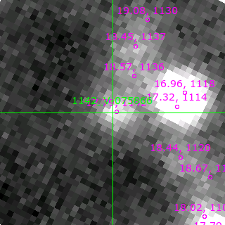 V-075866 in filter B on MJD  58108.130
