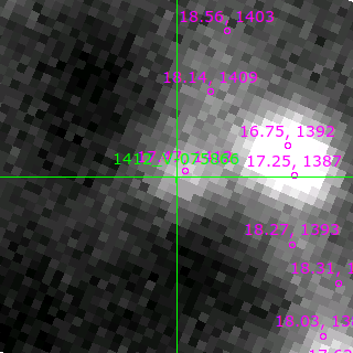 V-075866 in filter V on MJD  58043.100