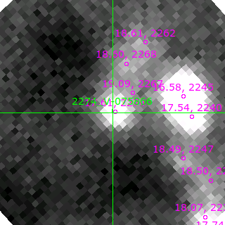 V-075866 in filter V on MJD  58673.380