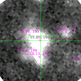 V-078046 in filter B on MJD  58784.140