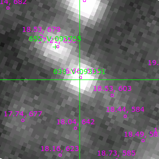 V-093351 in filter B on MJD  57964.350