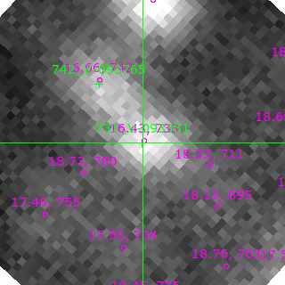 V-093351 in filter B on MJD  58420.100