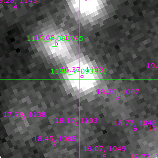 V-093351 in filter B on MJD  59823.240