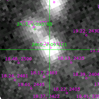 V-093351 in filter B on MJD  59879.130