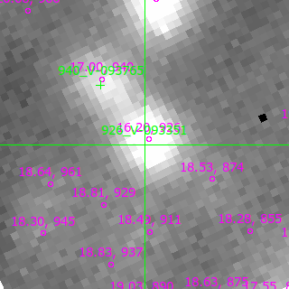 V-093351 in filter B on MJD  60262.140