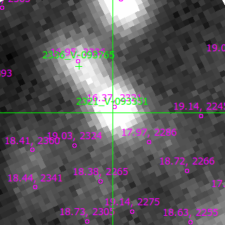 V-093351 in filter B on MJD  60262.140