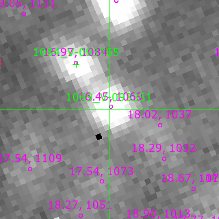 V-093351 in filter B on MJD  60556.260