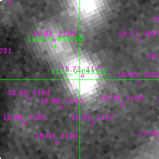 V-093351 in filter R on MJD  59851.140