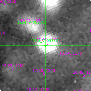 V-093351 in filter R on MJD  60205.160