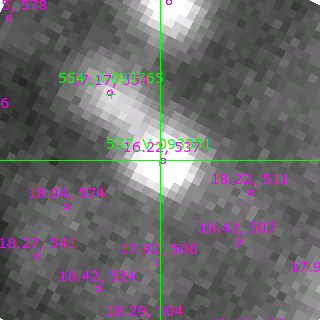 V-093351 in filter V on MJD  58103.160