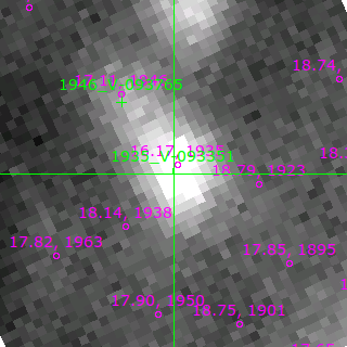 V-093351 in filter V on MJD  59849.160