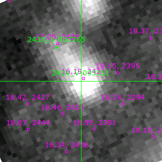 V-093351 in filter V on MJD  59854.230