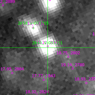 V-093351 in filter V on MJD  60342.090
