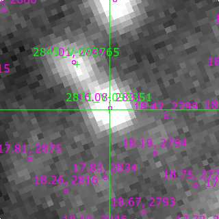 V-093351 in filter V on MJD  60612.150