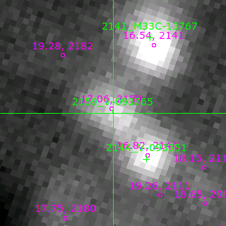 V-093765 in filter B on MJD  57634.360