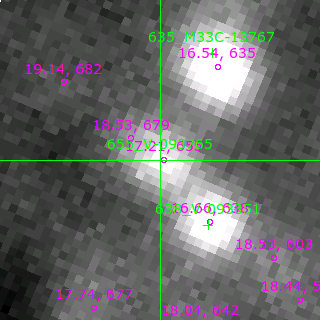 V-093765 in filter B on MJD  57964.350