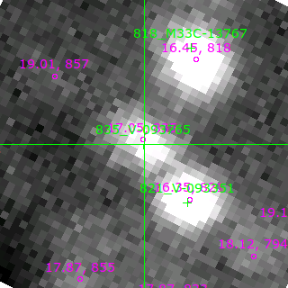 V-093765 in filter B on MJD  58108.130