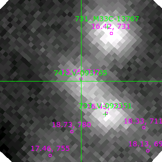 V-093765 in filter B on MJD  58420.100