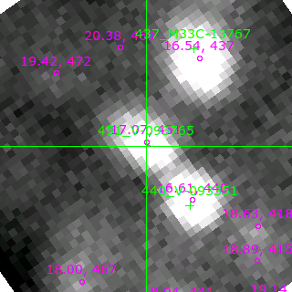 V-093765 in filter B on MJD  58784.120