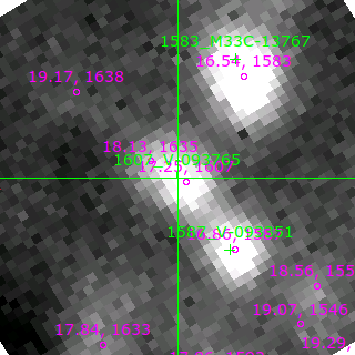V-093765 in filter B on MJD  59056.380