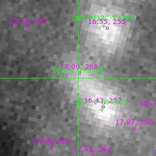 V-093765 in filter V on MJD  57310.130