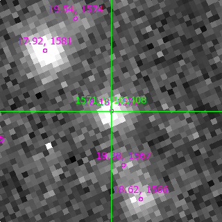 V-101408 in filter B on MJD  60205.170