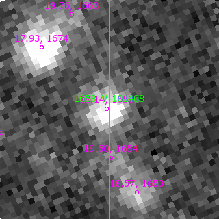 V-101408 in filter B on MJD  60290.190