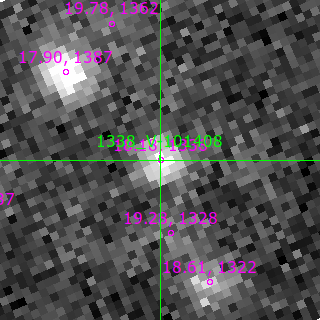 V-101408 in filter B on MJD  60504.380