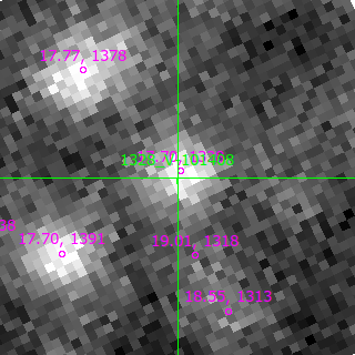 V-101408 in filter R on MJD  60262.130