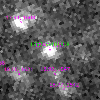 V-101408 in filter R on MJD  60504.380