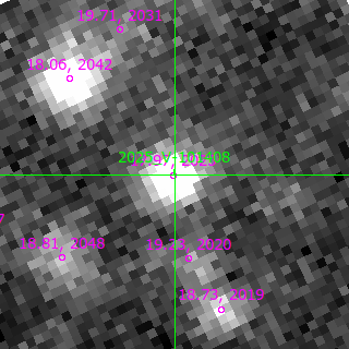 V-101408 in filter V on MJD  60261.160