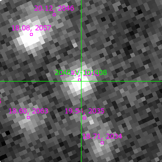 V-101408 in filter V on MJD  60290.190