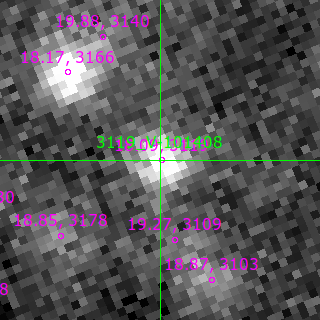 V-101408 in filter V on MJD  60612.150