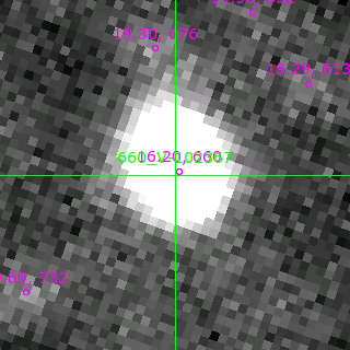 V-102367 in filter B on MJD  57634.350
