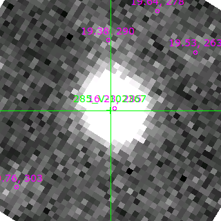 V-102367 in filter B on MJD  58317.370