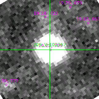 V-102367 in filter B on MJD  59059.380
