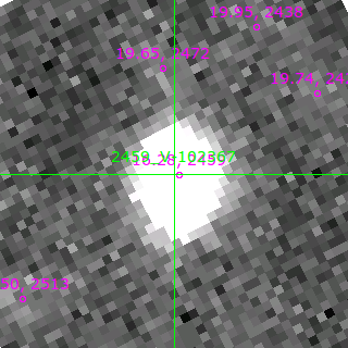 V-102367 in filter B on MJD  59794.360