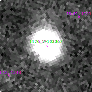 V-102367 in filter B on MJD  59854.200