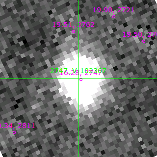 V-102367 in filter B on MJD  59879.130
