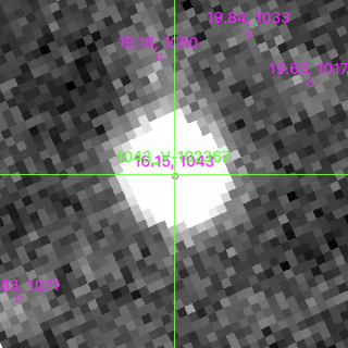 V-102367 in filter B on MJD  60290.150