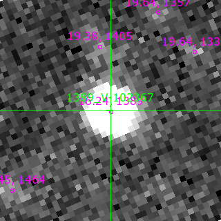 V-102367 in filter B on MJD  60504.380