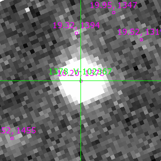 V-102367 in filter B on MJD  60556.270