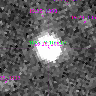 V-102367 in filter B on MJD  60564.220