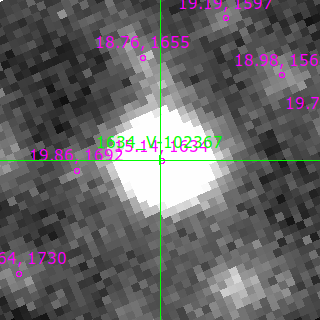 V-102367 in filter R on MJD  60556.270