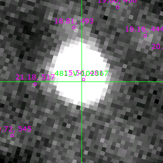 V-102367 in filter V on MJD  57335.180