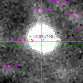 V-102367 in filter V on MJD  57634.350
