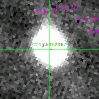 V-102367 in filter V on MJD  57687.130