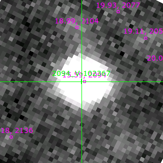 V-102367 in filter V on MJD  58108.130