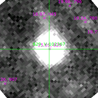 V-102367 in filter V on MJD  58695.360